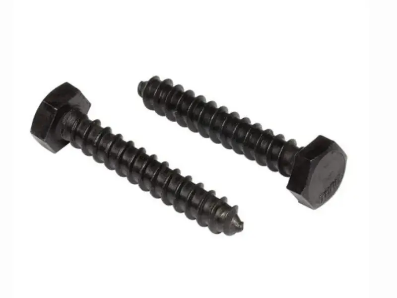 Kodėl pasauliniai statybų rangovai sunkiems medienos projektams renkasi Heavy Duty Hex Head Wood Screws Black Finish?